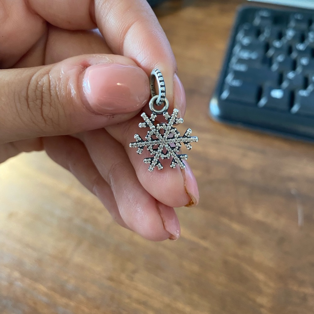 Snowflake Pandora Charm
